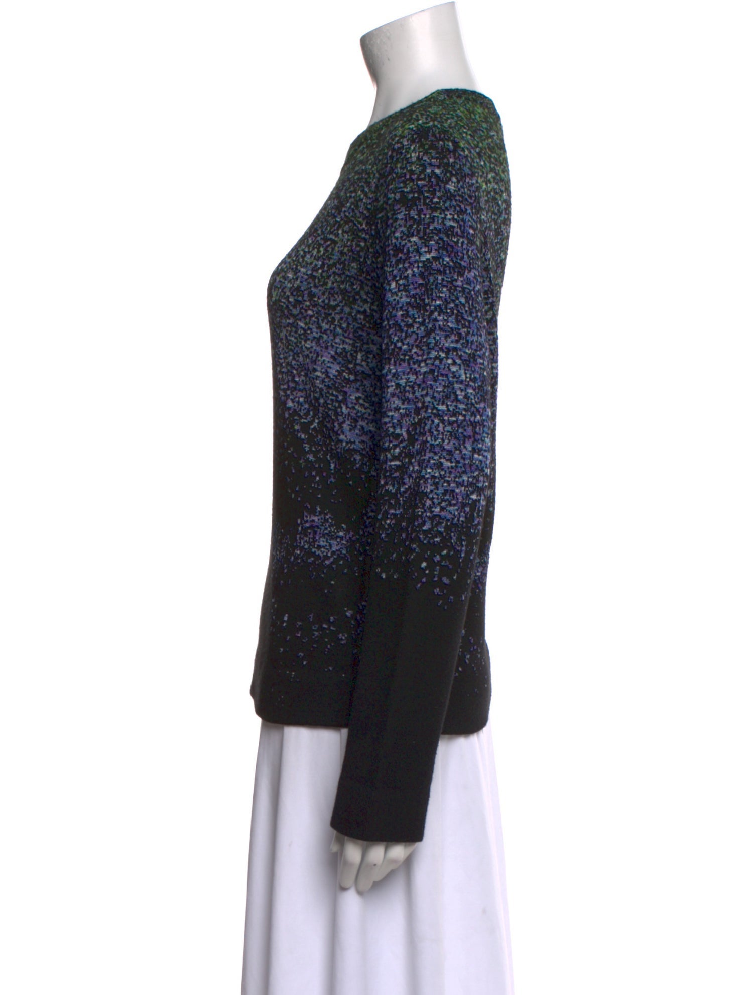 Akris Punto Virgin Wool Crew Neck Sweater